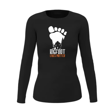 Bigfoot Lives Matter Women Long Sleeve Shirt